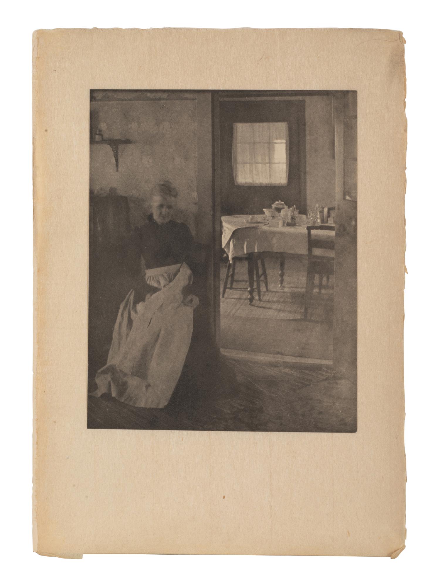 Illustration to "Eben Holden" and Boy with Wagon (two works from Camera Work), 1905-1908