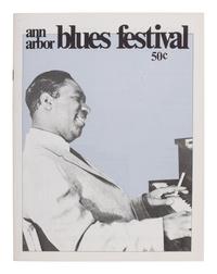 [MUSIC]. Poster and program from the 1970 Ann Arbor Blues Festival. [ With: ] Poster promoting Luther Allison performance.