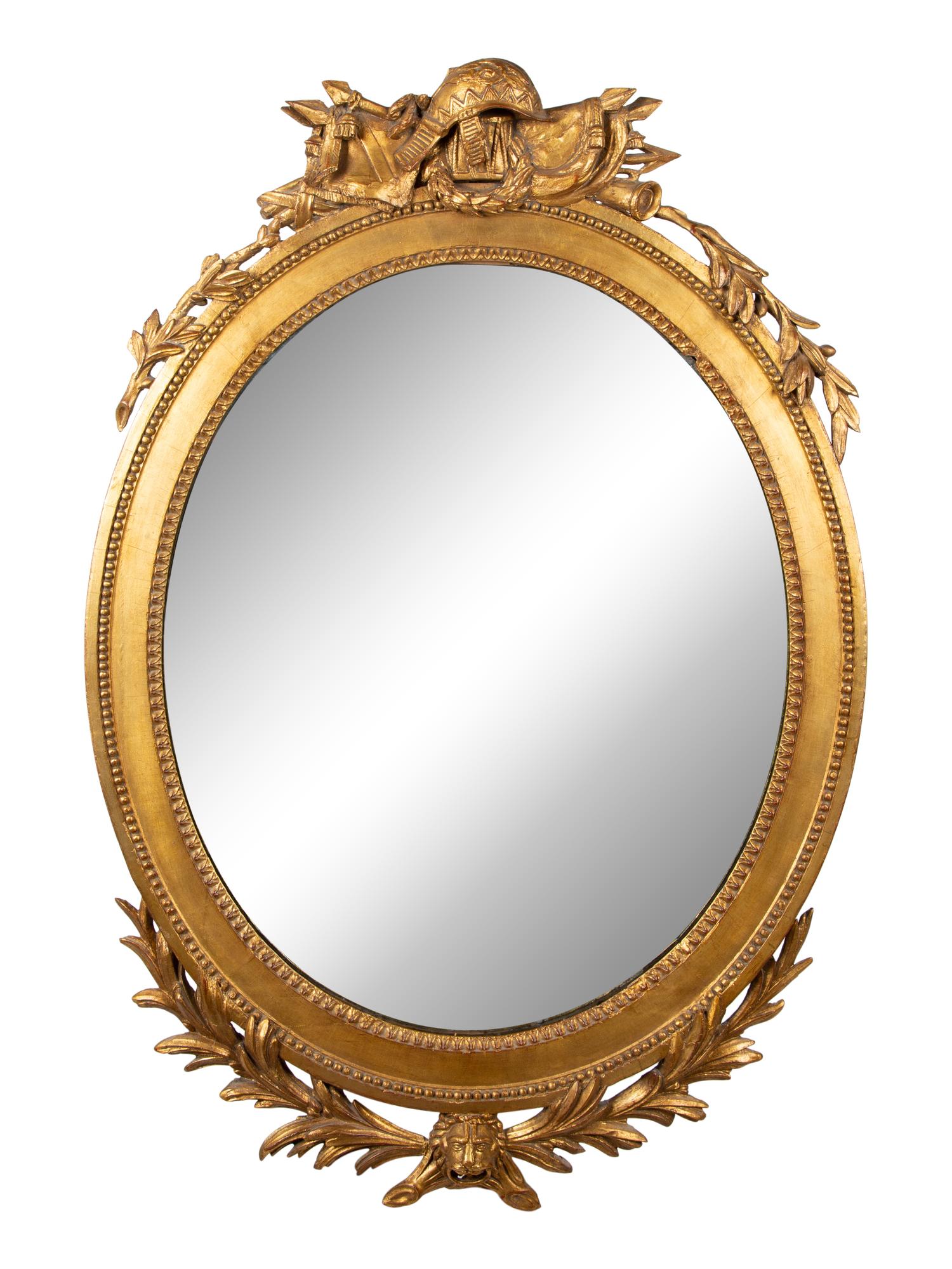 A George III Style Giltwood Mirror — 19TH CENTURY