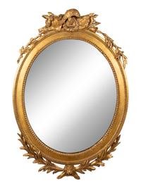 A George III Style Giltwood Mirror — 19TH CENTURY