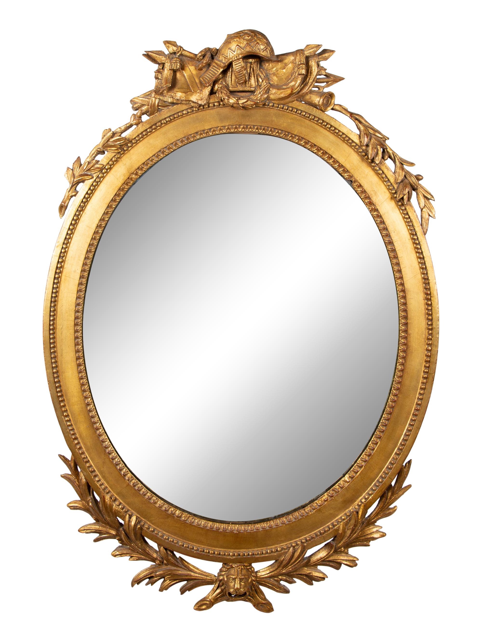 A George III Style Giltwood Mirror — 19TH CENTURY