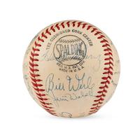 A 1951 Pittsburgh Pirates Team Signed Autograph Baseball