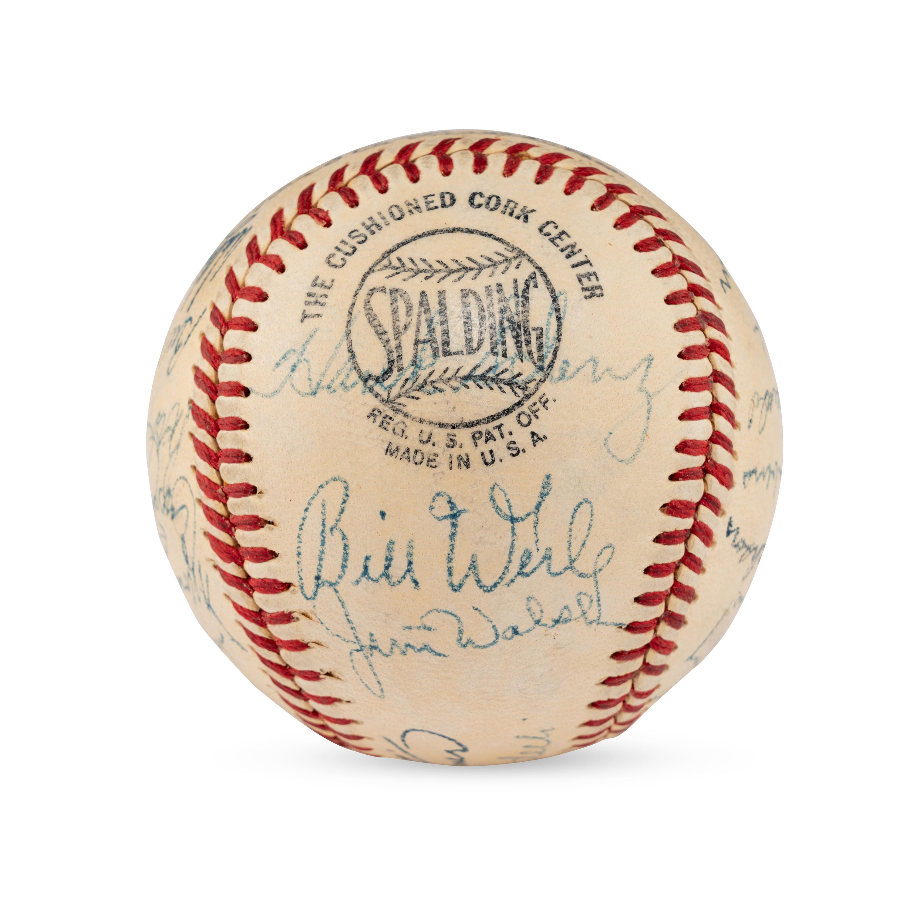 A 1951 Pittsburgh Pirates Team Signed Autograph Baseball