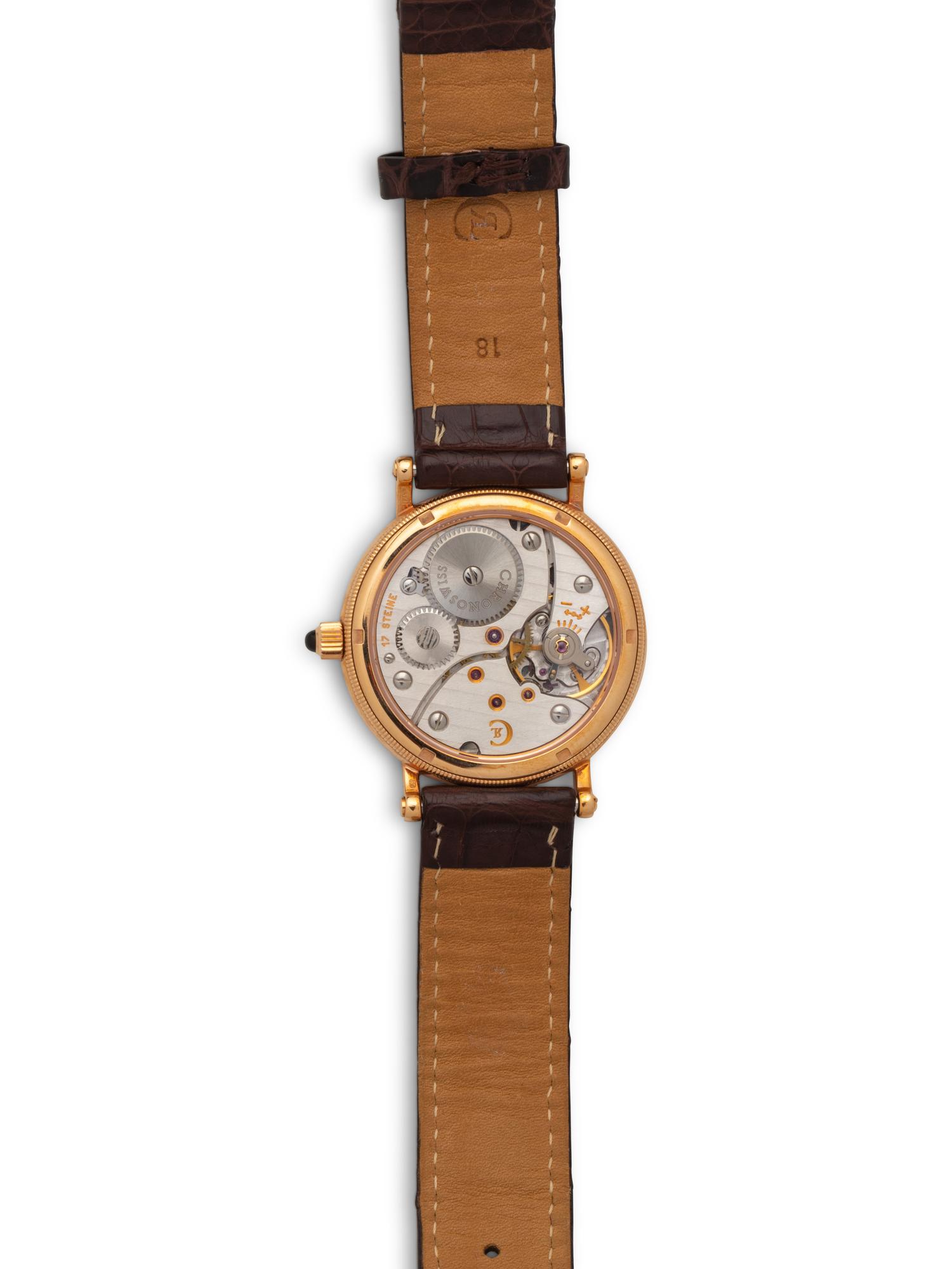 CHRONOSWISS, 18K YELLOW GOLD 'OREA' WATCH