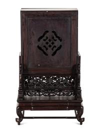 A Chinese Wood Clock