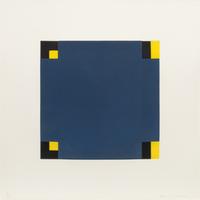 Untitled (Blue and Yellow)
