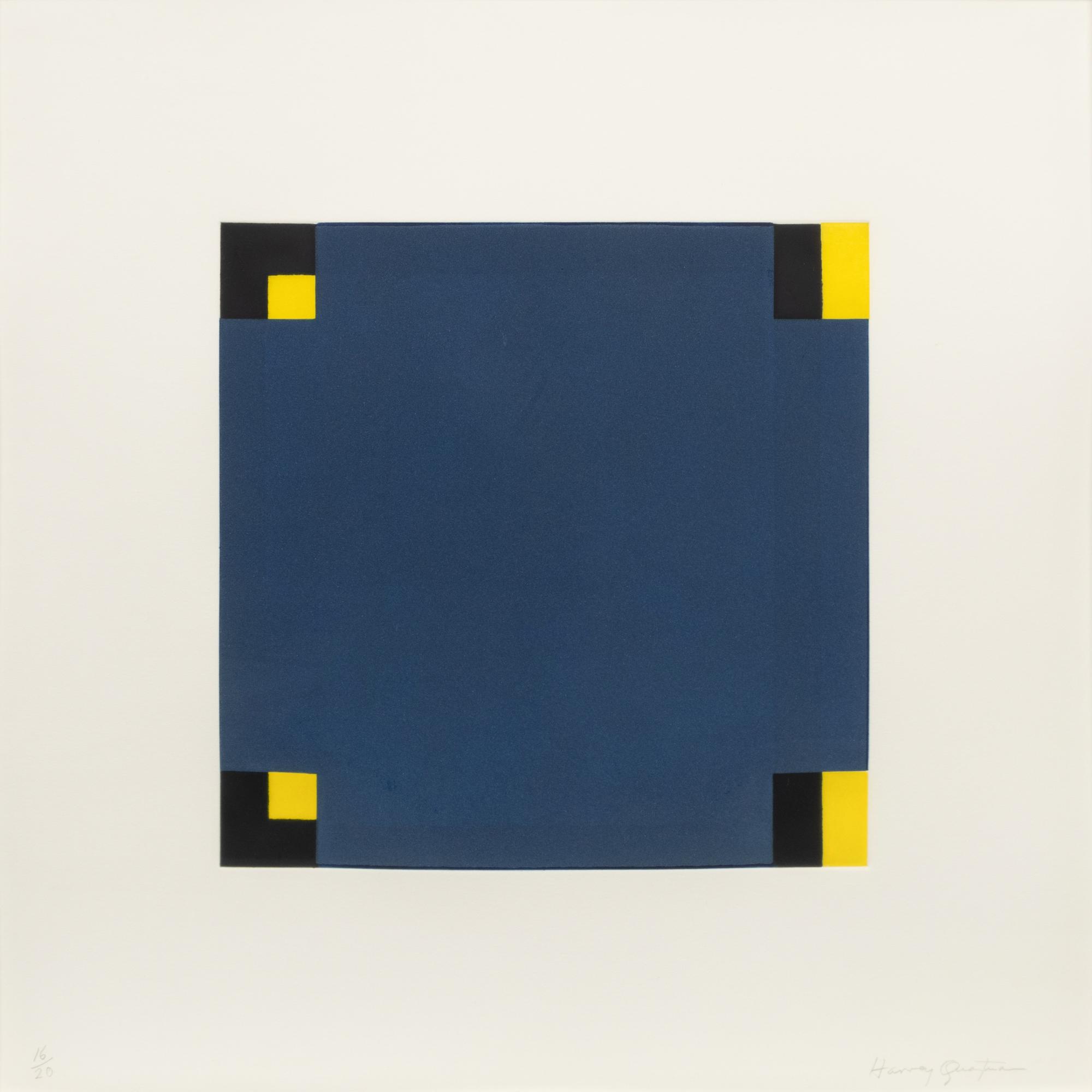 Untitled (Blue and Yellow)
