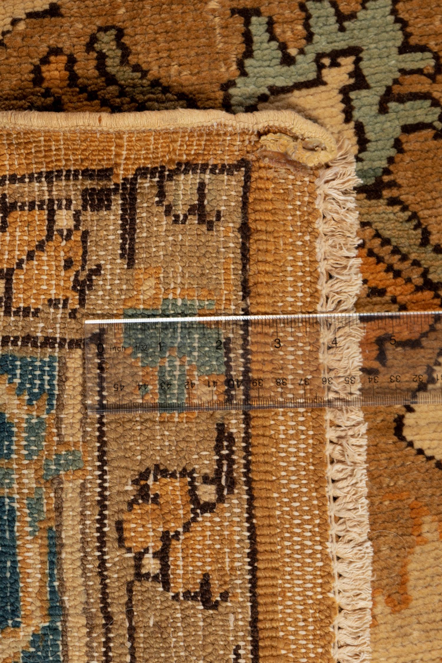 A Serapi Design Wool Rug