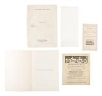 [WOMEN]. A group of pamphlets, handbills, and other ephemera related to women's suffrage, temperance, and educational movements, comprising: