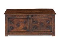 A Charles II Oak Coffer