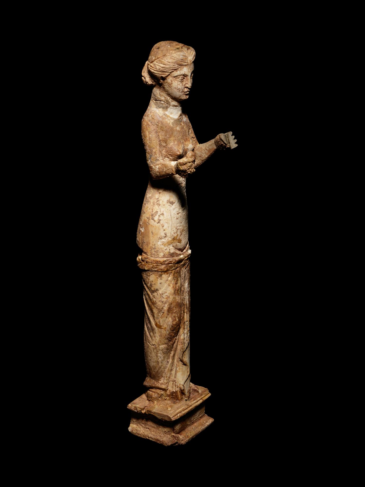 A Roman Bone Doll or Figure of Venus