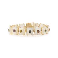 COLLECTION OF MOTHER-OF-PEARL AND GEMSTONE JEWELRY