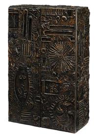 Sculpted two door cabinet paul evans (1931-1987)