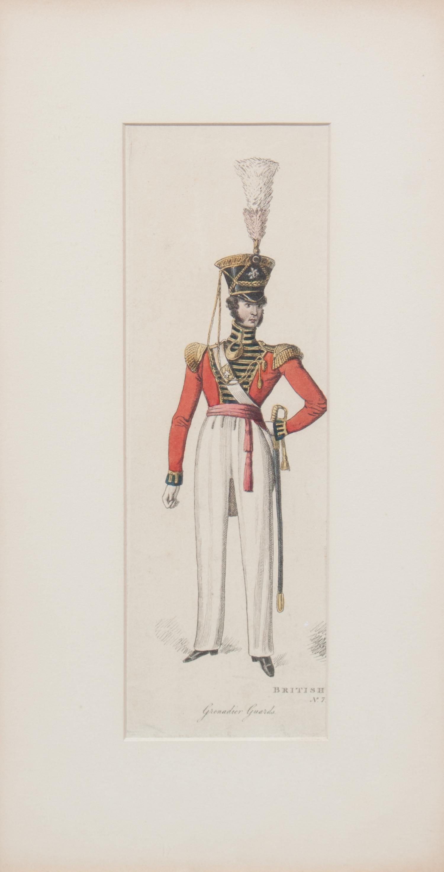 A Collection of Hand Colored Etchings and Lithographs Height of largest 11 x width 14 inches. — 19TH CENTURY