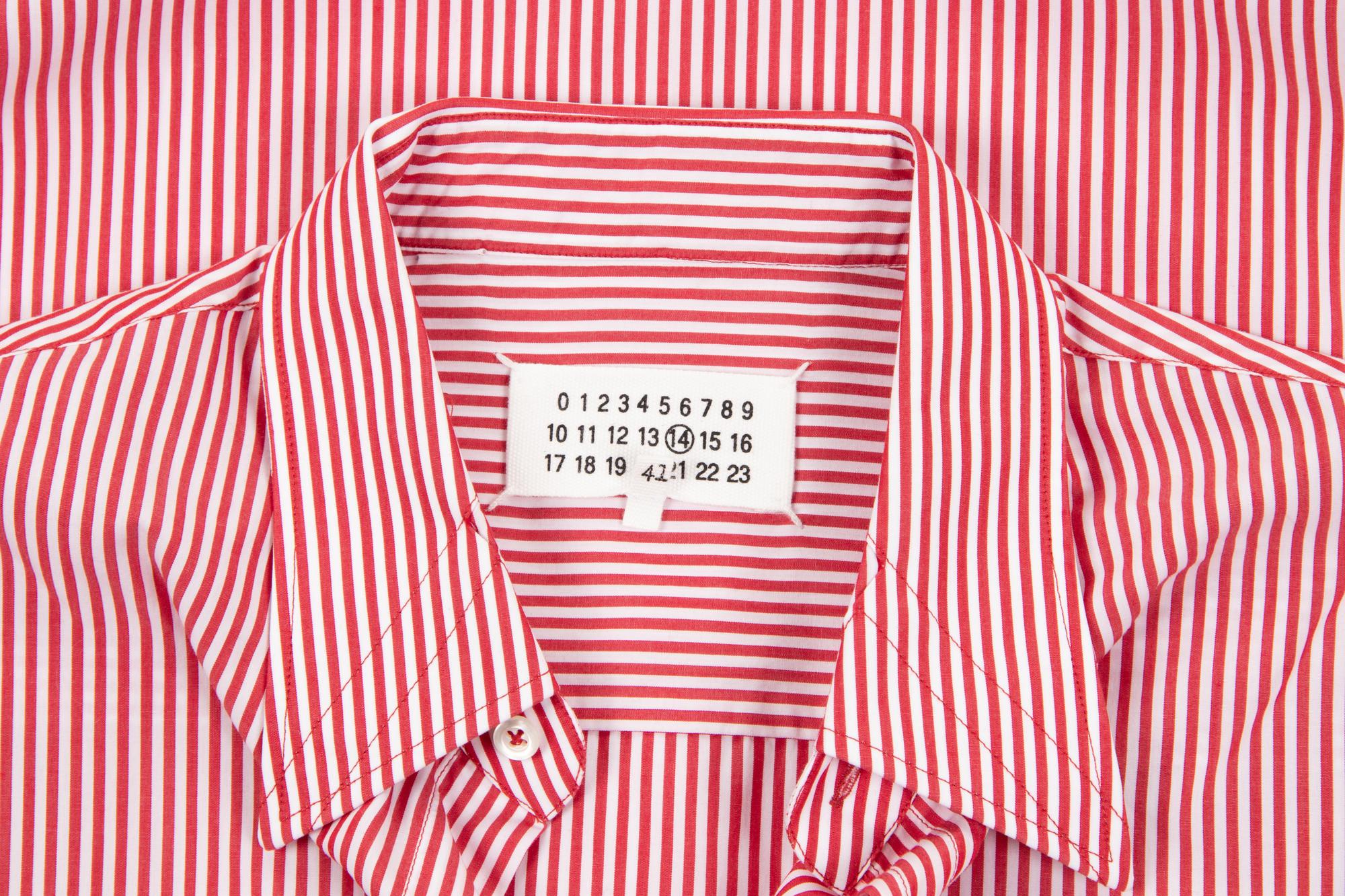 Four Men's Designer Shirts; Two Margiela, Two Valentino, c.2017 — BNY 104, 125, 110, 117