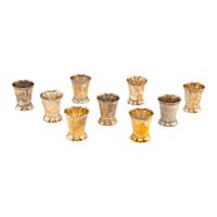 A Set of Silver-Plate Julep Cups