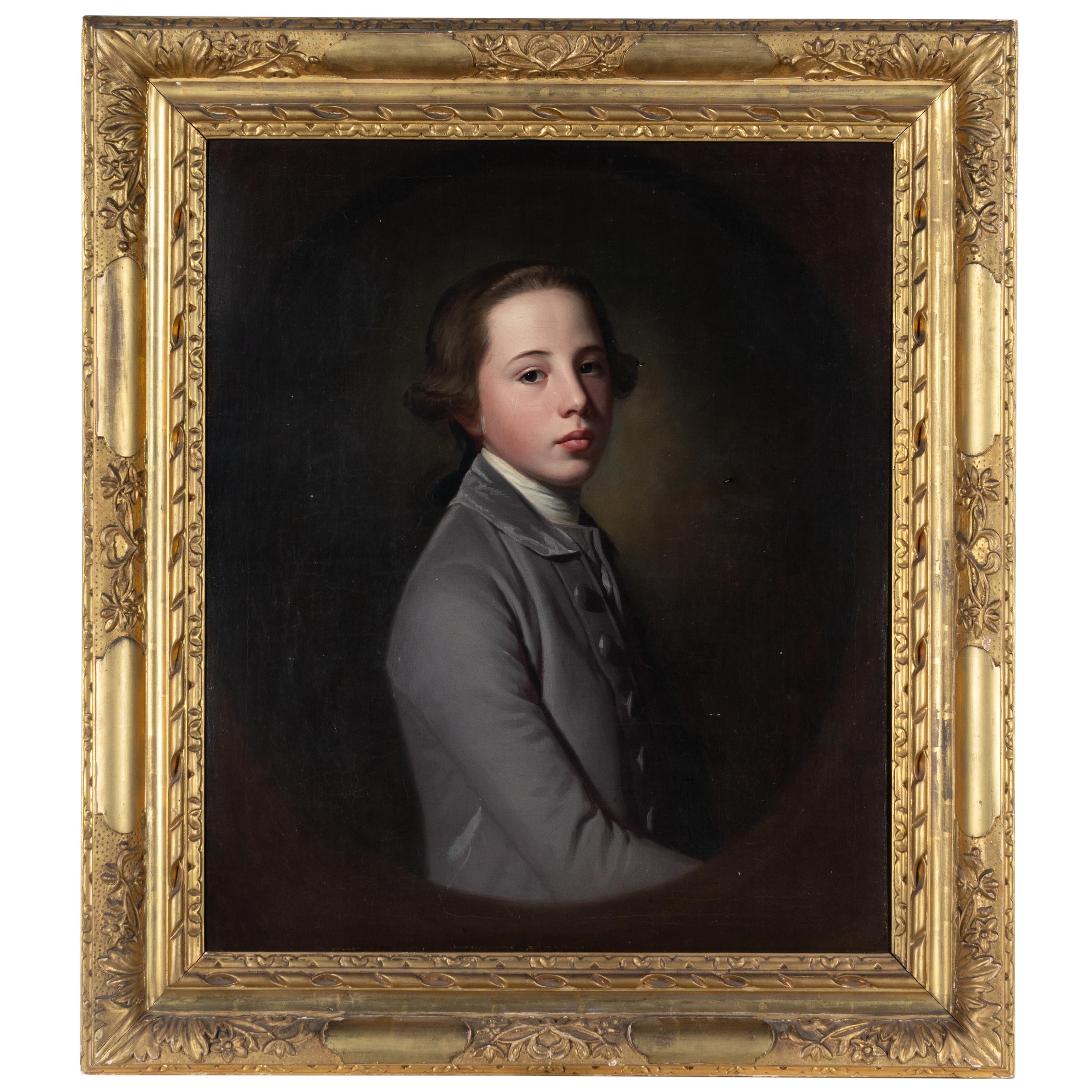 George Romney (British, 1734-1802) — Cornelius Heathcote (1754-1825) , c. 1767