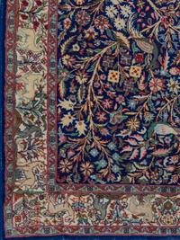 An Isfahan or Kirman Wool Rug