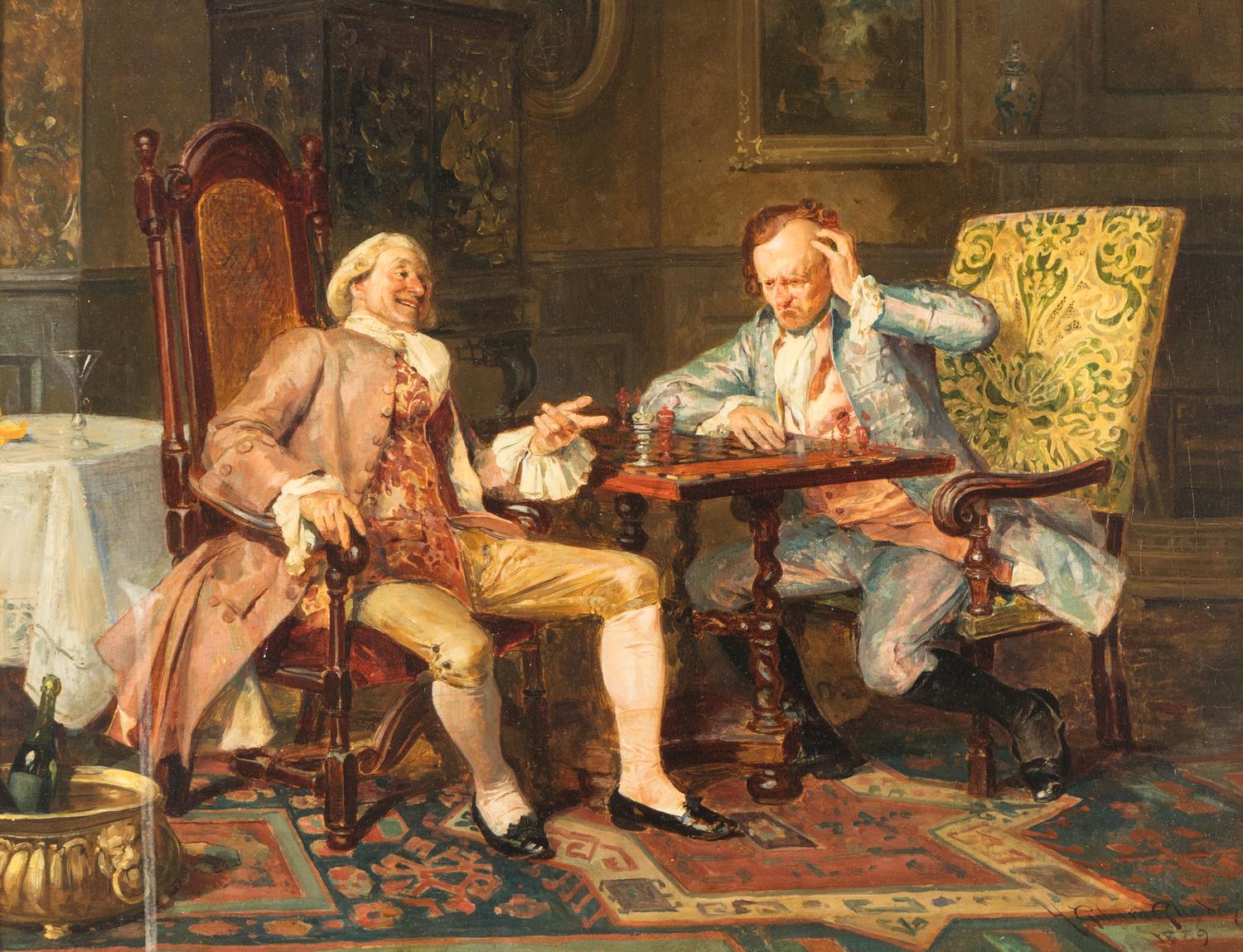 Henry Gillard Glindoni (British, 1852-1913)