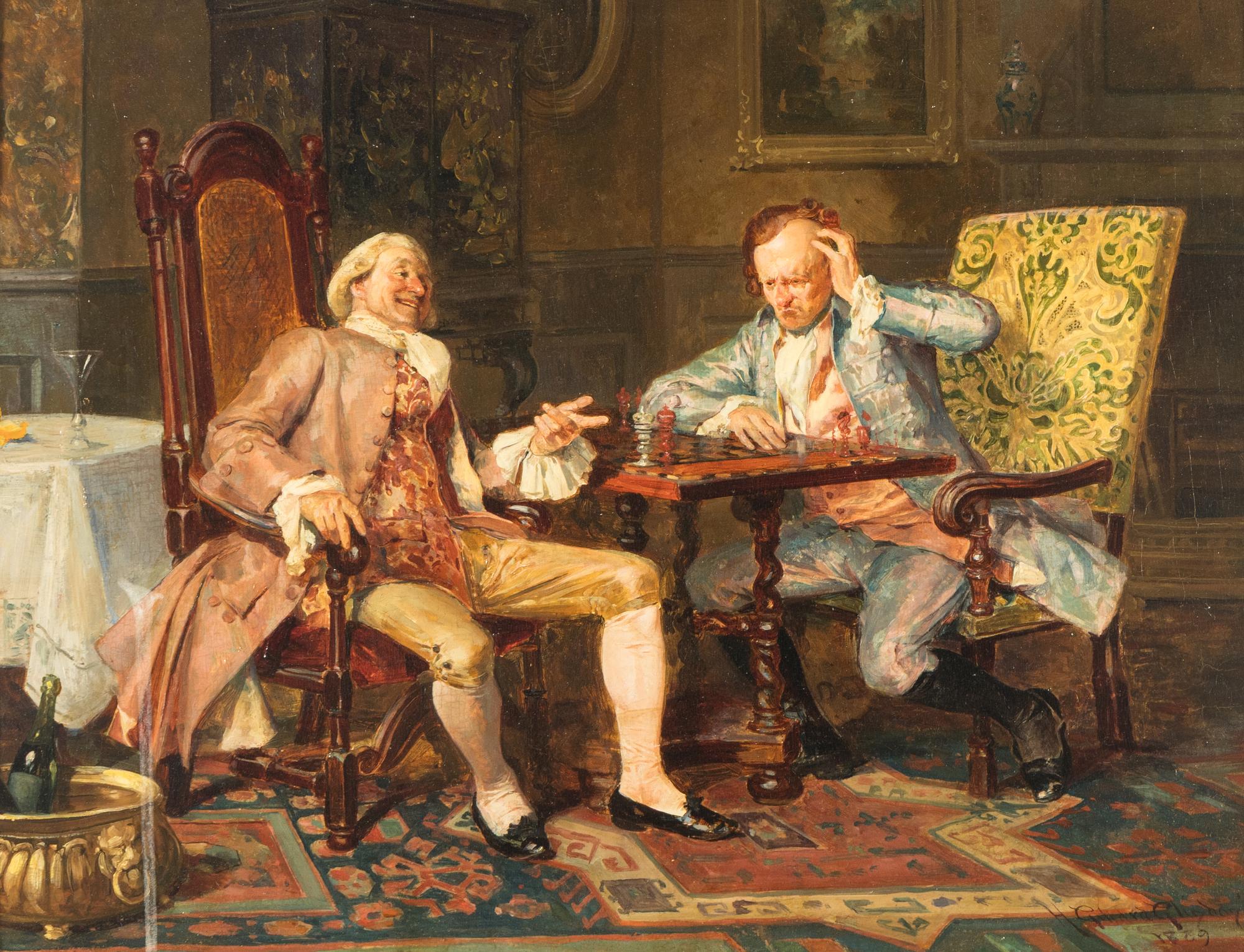 Henry Gillard Glindoni (British, 1852-1913)