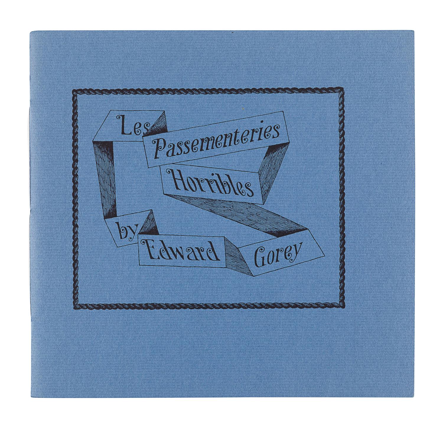 GOREY, Edward (1925-2000). The Fantod Works . Zurich: Diogenes, 1978. A group of 7 (of 10) volumes, comprising: