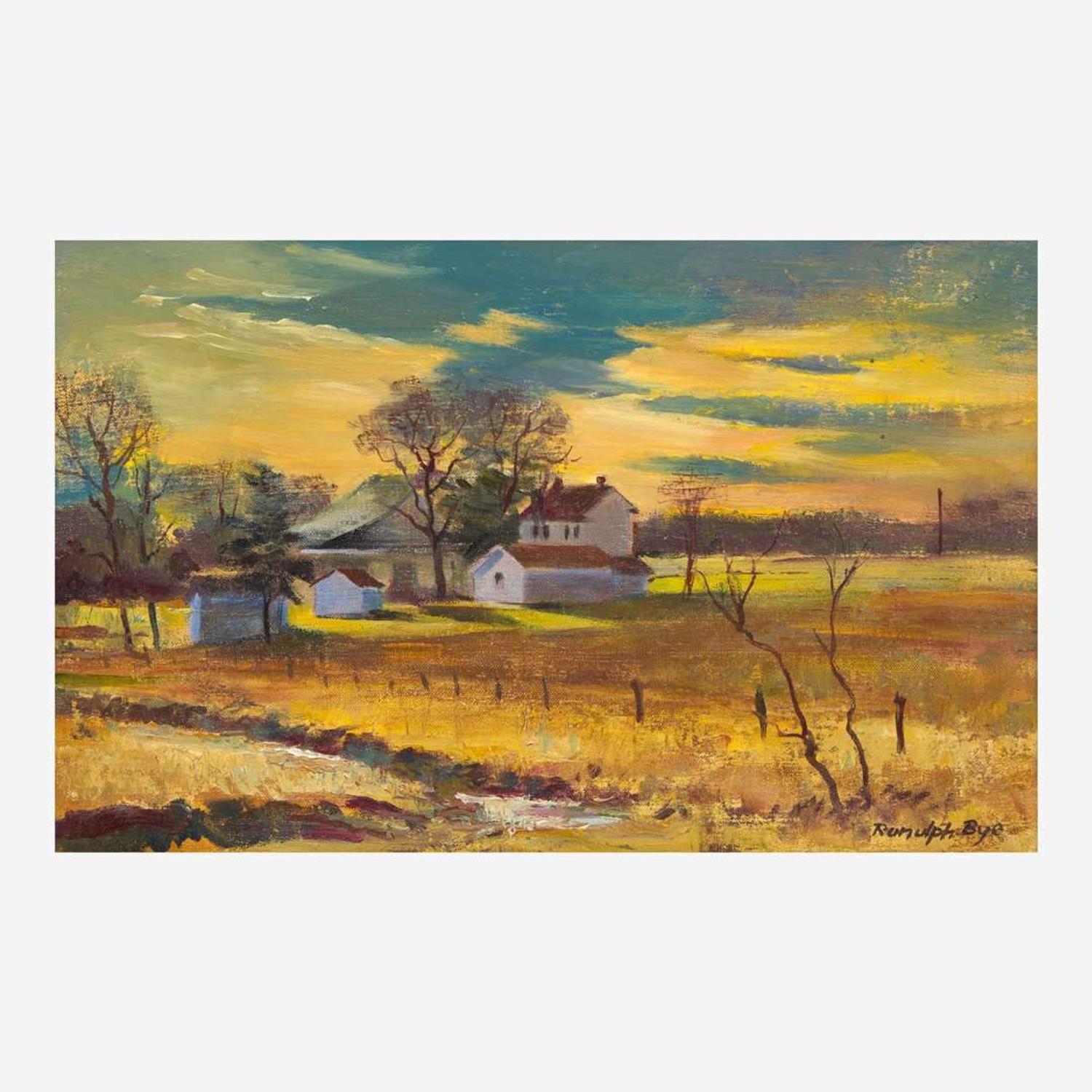 Ranulph Bye (American, 1916 - 2003) February Sunset