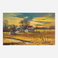 Ranulph Bye (American, 1916 - 2003) February Sunset
