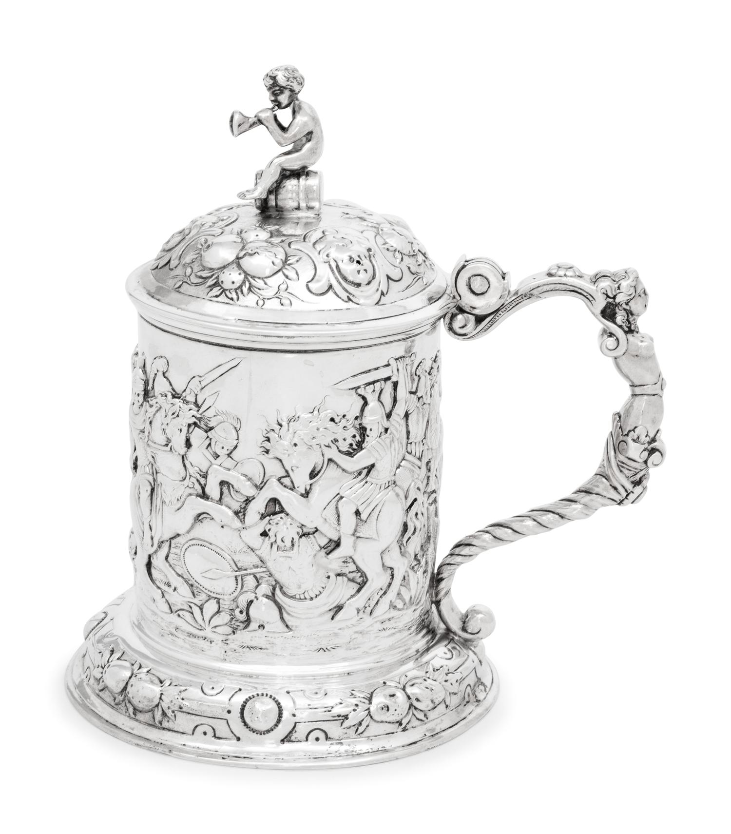 A German Silver Tankard