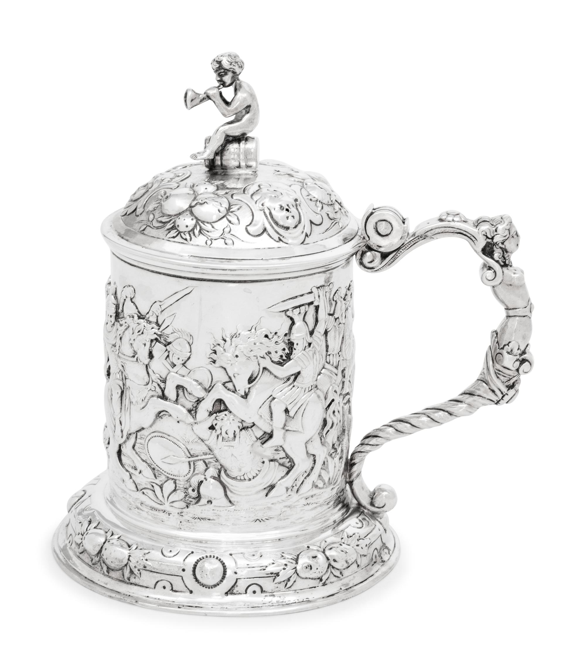 A German Silver Tankard