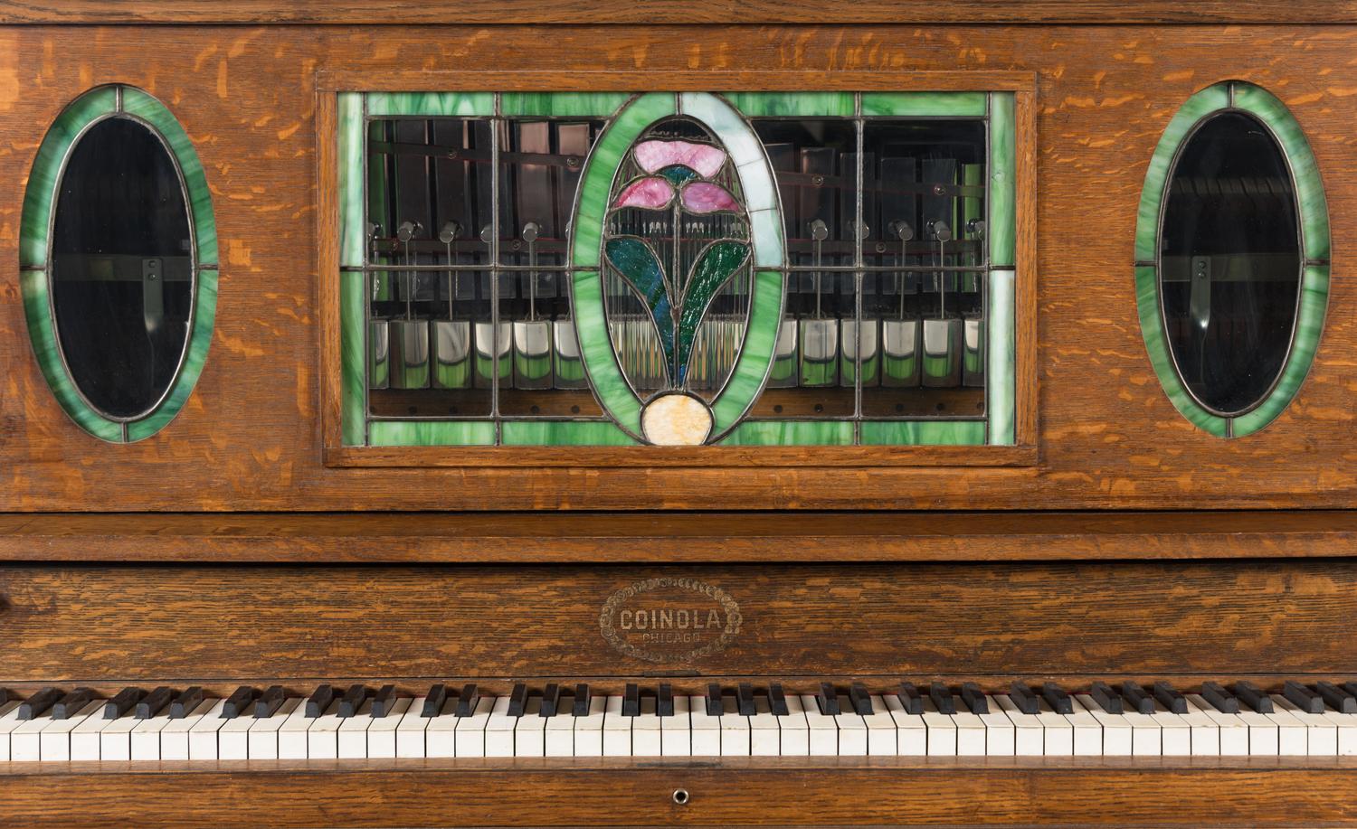 A Coinola Coin-Operated Player Piano