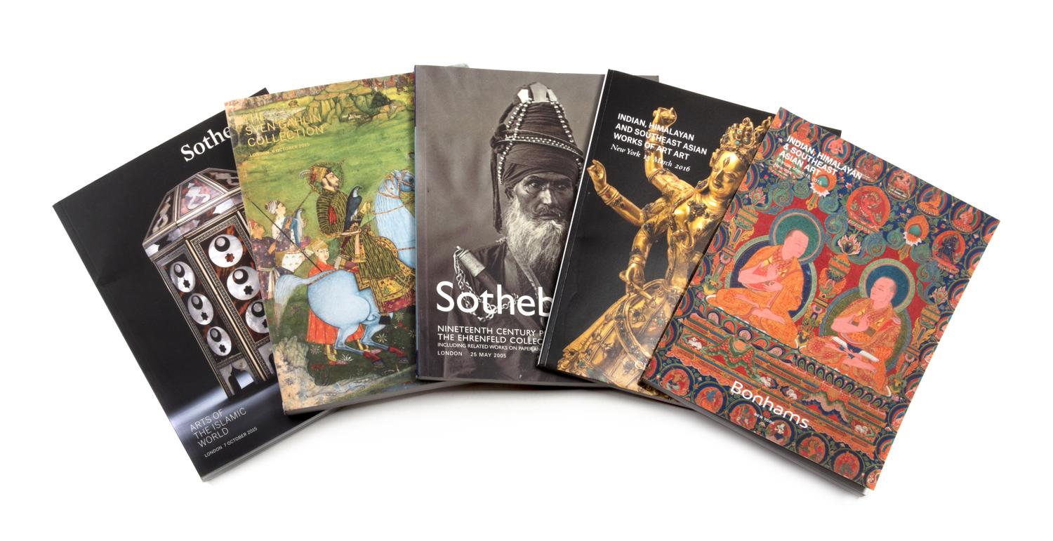 One Hundred and Four Auction Catalogues Pertaining to Sales of Indian, Southeast Asian and Buddhist Art
