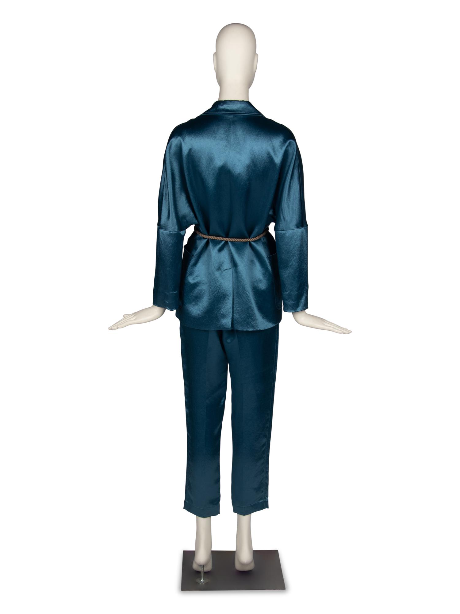 Brunello Cucinelli Satin Suit