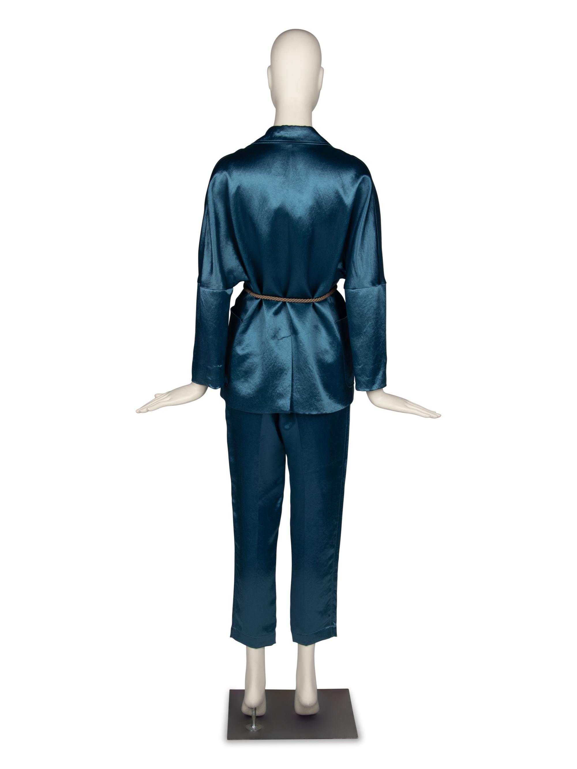 Brunello Cucinelli Satin Suit