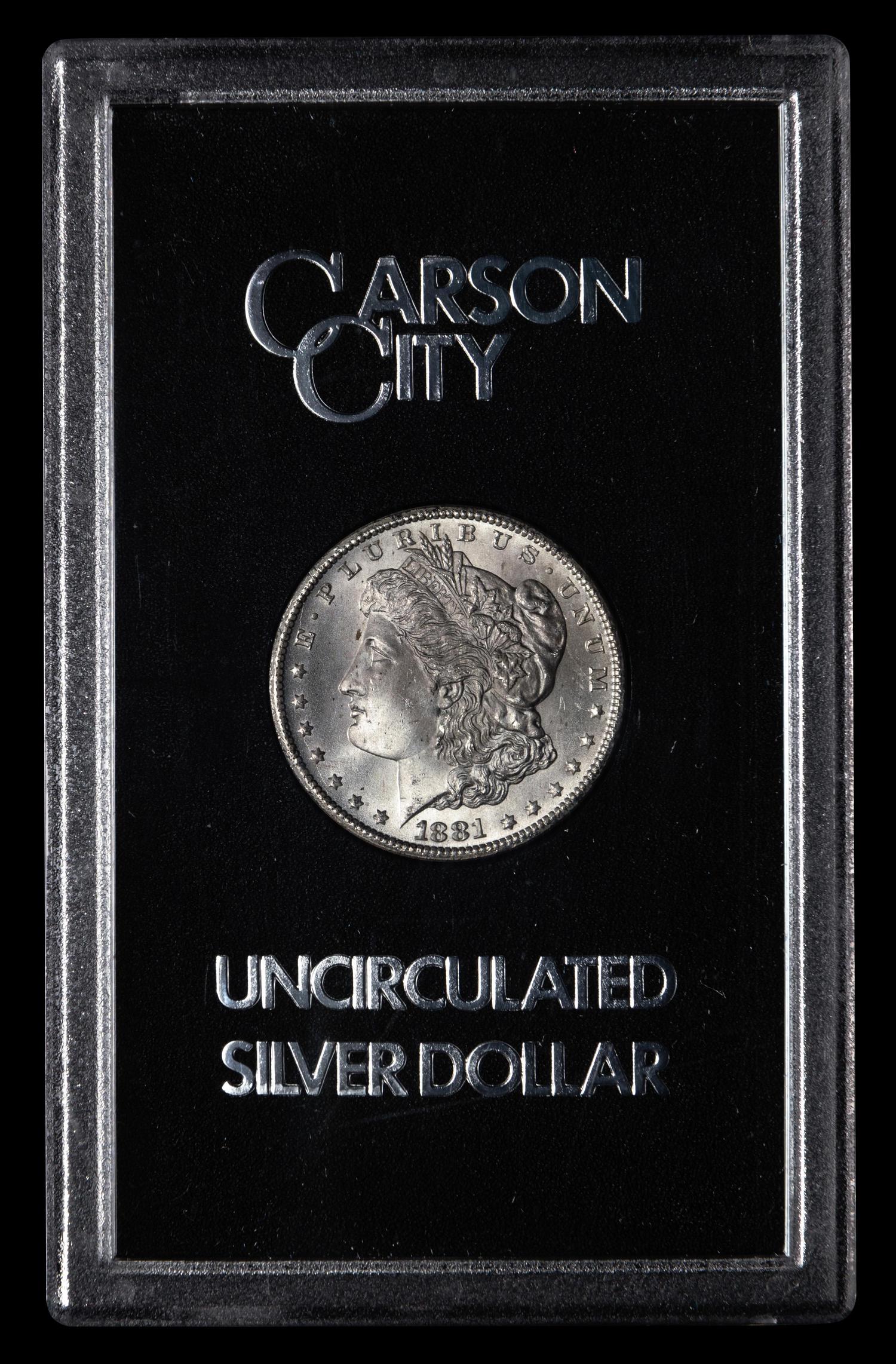 An 1881-CC GSA: Morgan $1 Coin