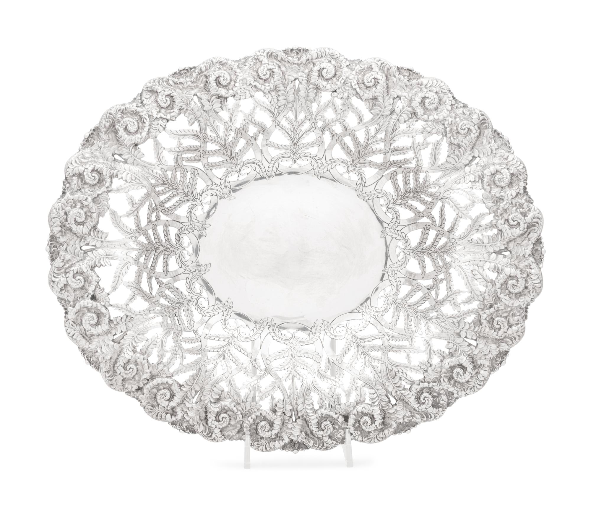 A Tiffany & Co. Silver Reticulated Bowl