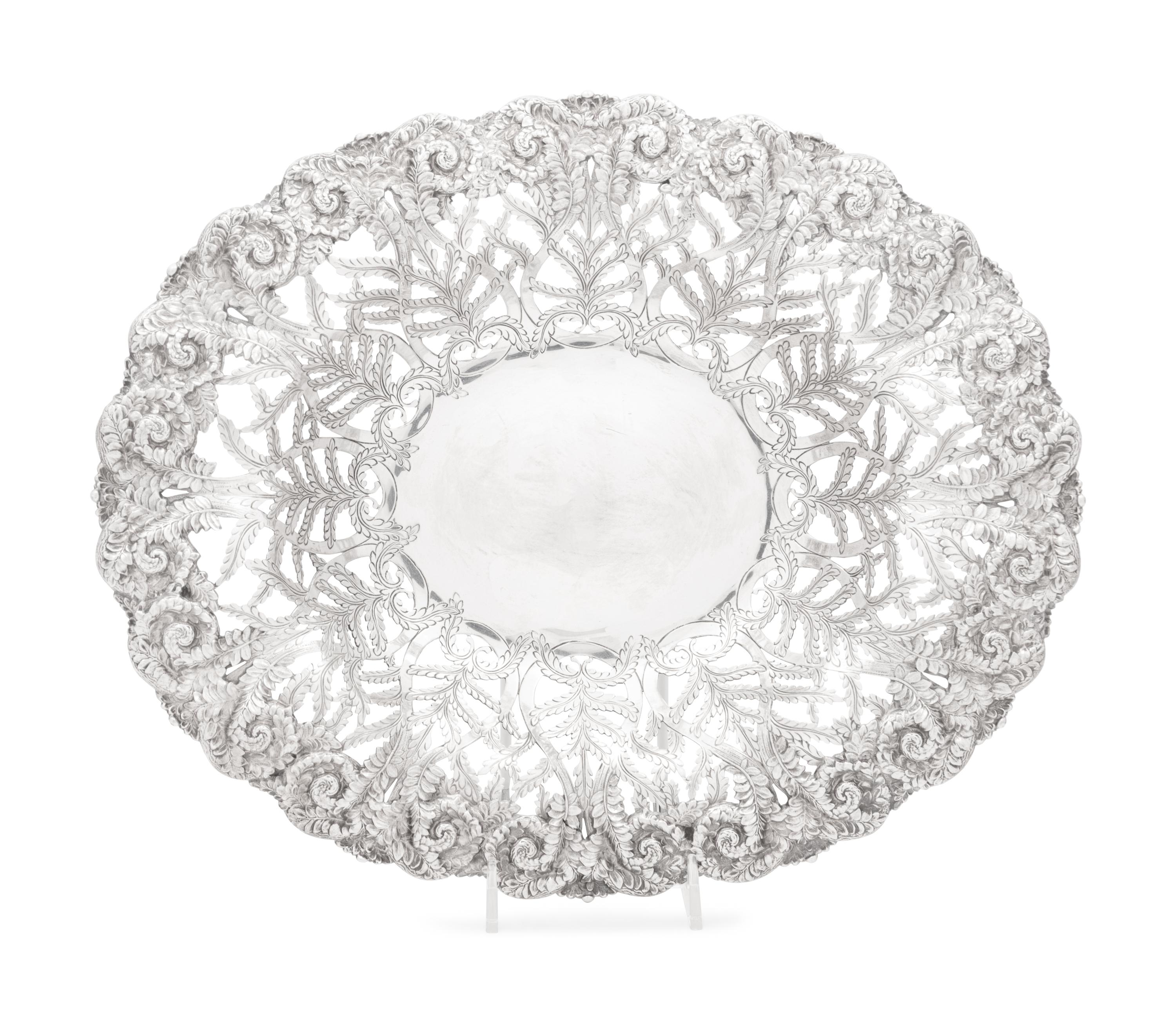 A Tiffany & Co. Silver Reticulated Bowl