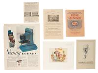 [EARLY PHOTOGRAPHY]. Kodak through the decades, incl. cameras, catalogs, and advertisements.