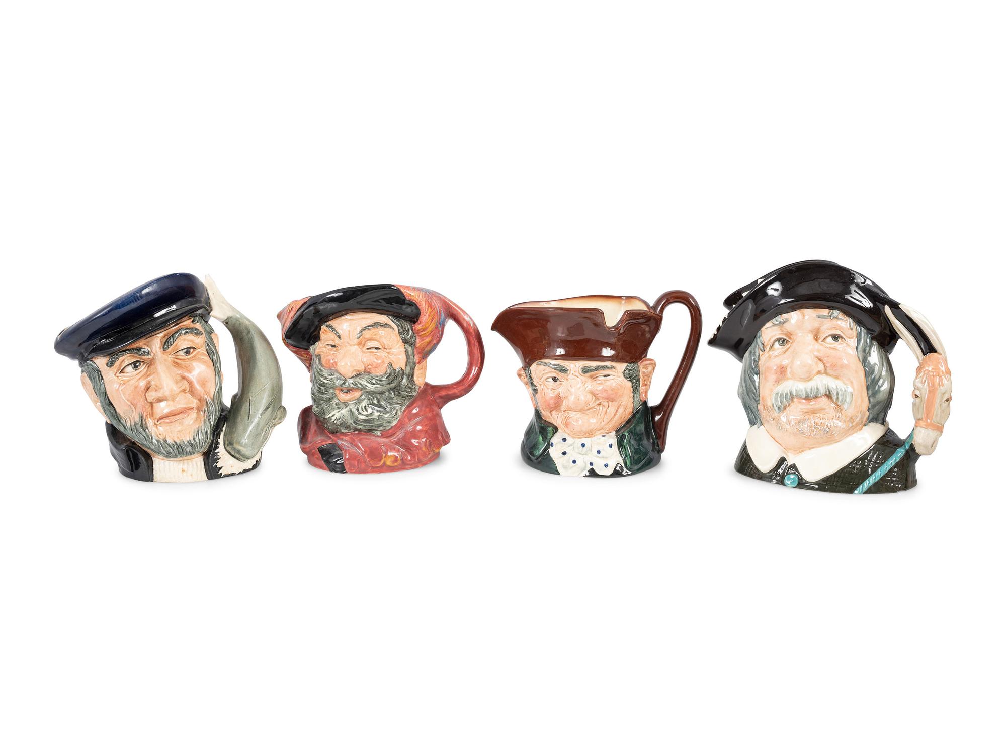 Eight Royal Doulton Character Mugs