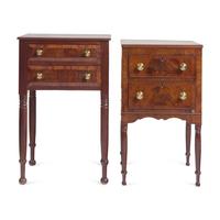 Two Federal Mahogany Work Tables