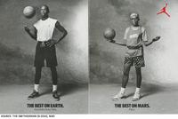 An Important Michael Jordan Nike Air Jordan III Type I Jean Moss Original Large 30 x 40 (48.75 x 59.75 Overall) Photograph Print (Moss Family Letter) — Original Image Used For Groundbreaking "The Best On Earth" Marketing Campaign – The Birth of Jumpman Logo