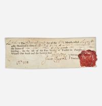 [Philadelphia & Pennsylvania] [Penn, William] Printed Document, signed
