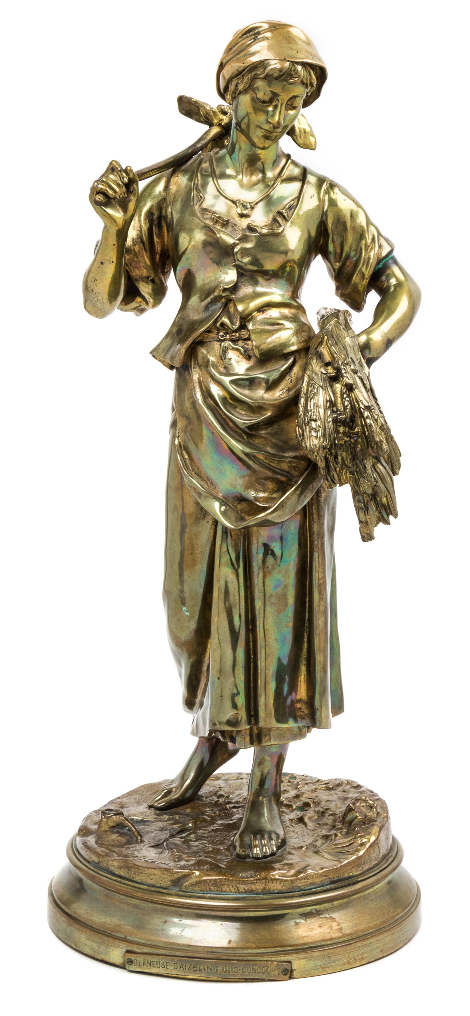 Eugene Antoine Aizelin, (French, 1821-1902), Glaneuse