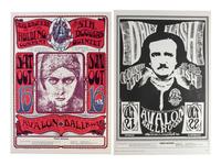 [MUSIC] -- [POSTERS]. MOUSE, Stanley, RENICK, Steve, MOSCOSO, Victor, and LANDSDOWN, Ned, artists. A group of 8 Family Dog posters from 1966, comprising: