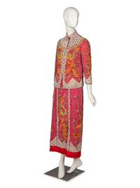 Custom Chinese Embellished Ensemble, Made for Roberta McCain