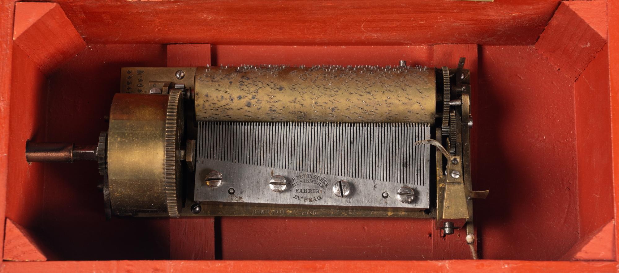 A Four-Air Music Box by F. Rzebitschek