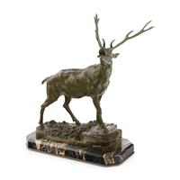 Charles Valton (French, 1851-1918) — Stag