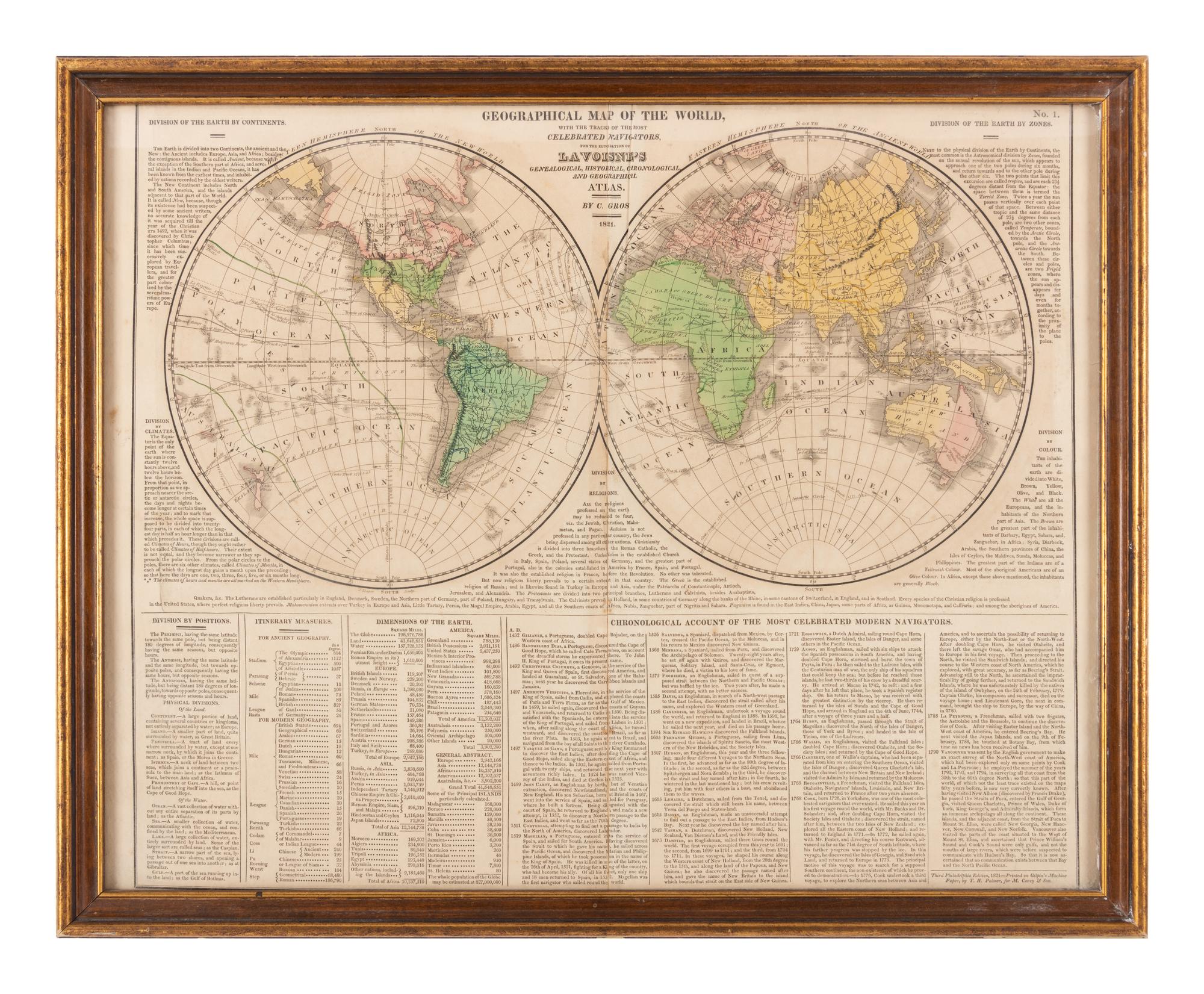 Geographical Map of The World