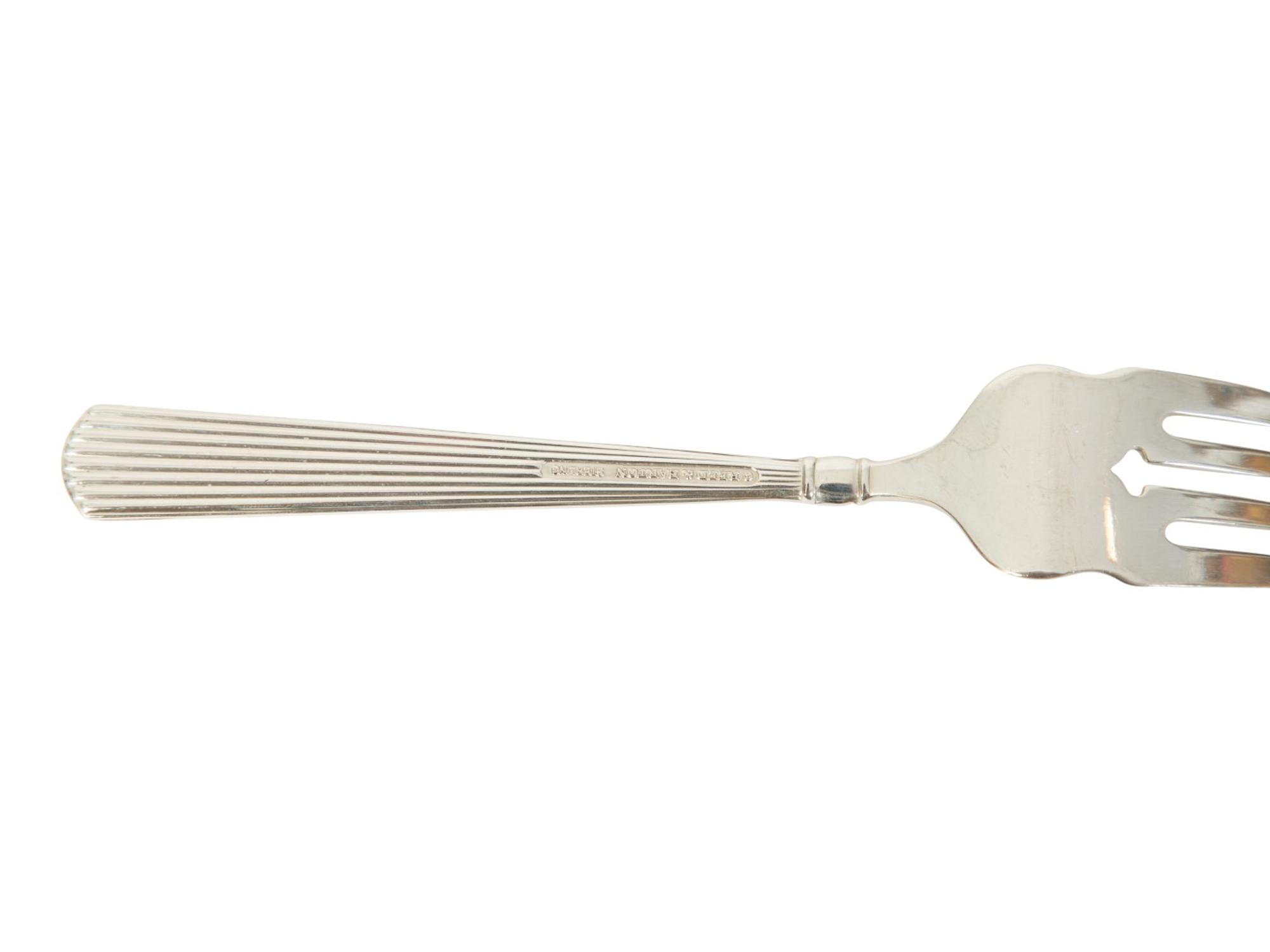 An American Silver Flatware Service Reed and Barton, Taunton, MA — 20th Century