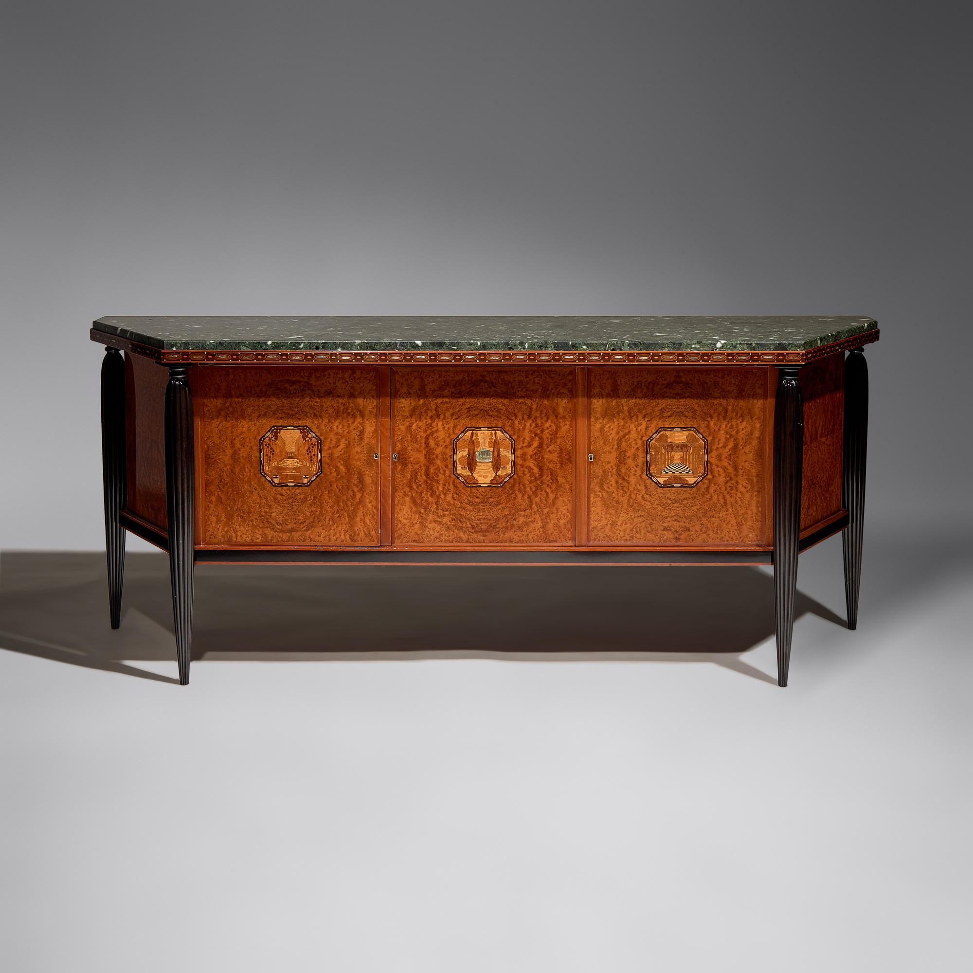 French art deco sideboard, c. 1922