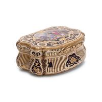 A German Gold and Enamel Snuff Box